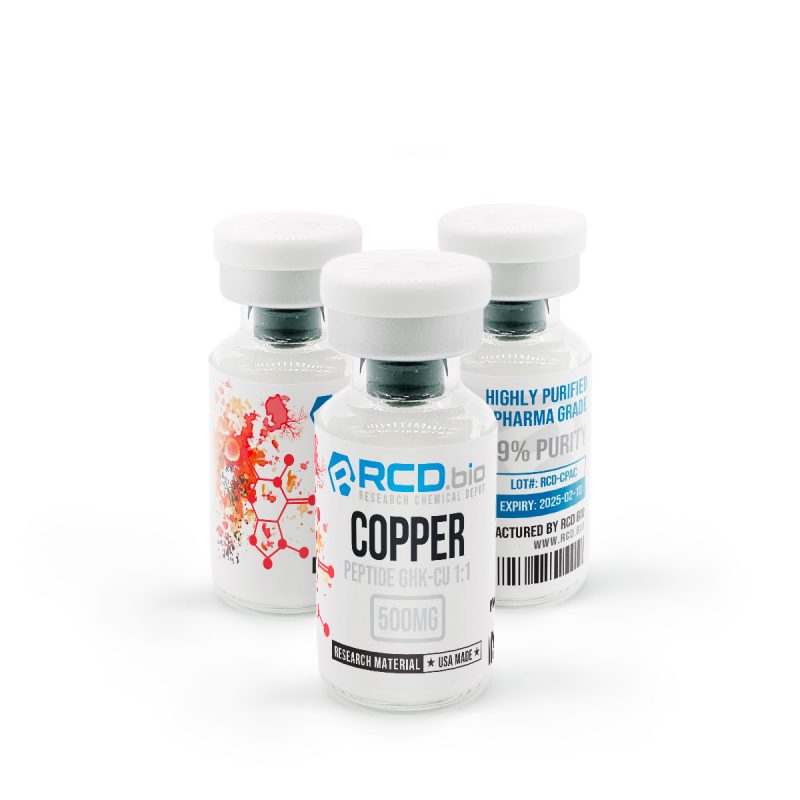 GHK-Cu Copper Peptide For Sale | USA Made - 99% pure| RCDbio