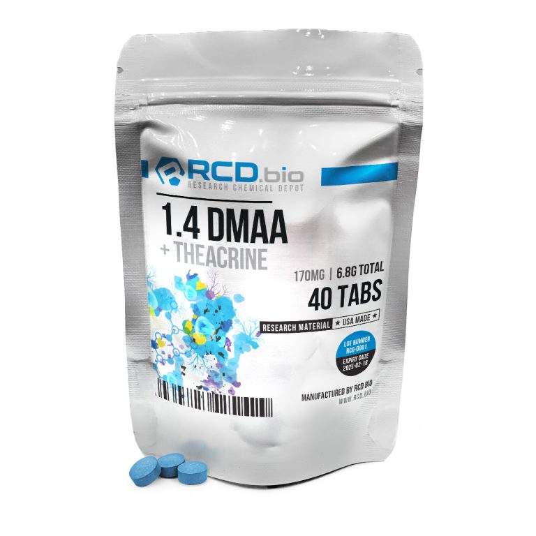 DMAA + Theacrine 40ct for sale at RCD Bio
