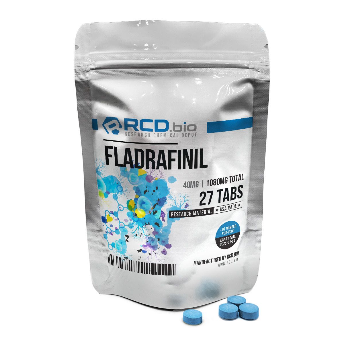 Buy Fladrafinil Tablets for Sale | Fast Shipping | RCDbio