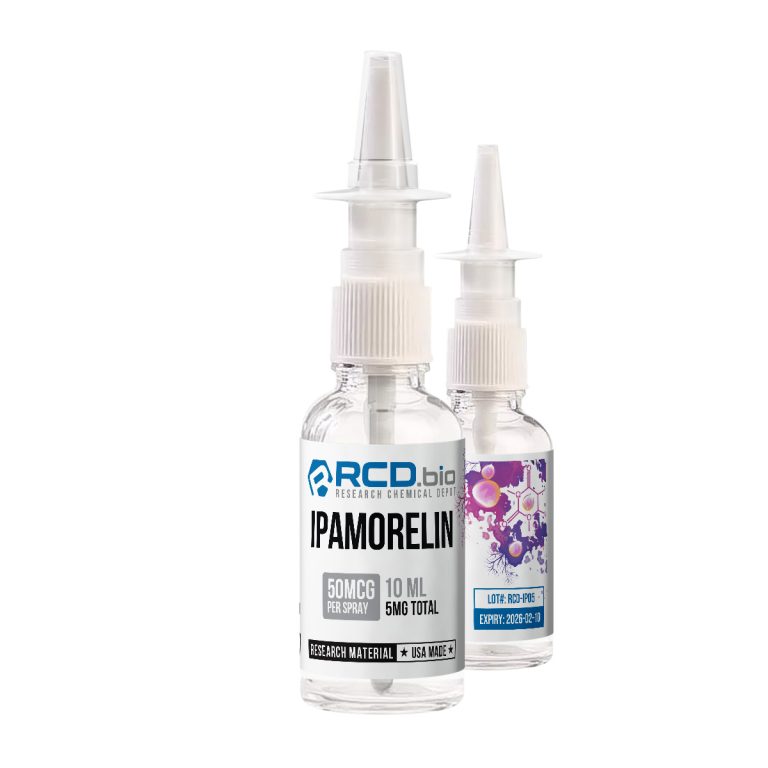 Buy Ipamorelin Nasal Spray from RCDbio. Premium quality, 3rd party tested, and fast shipping across the USA. Shop Now