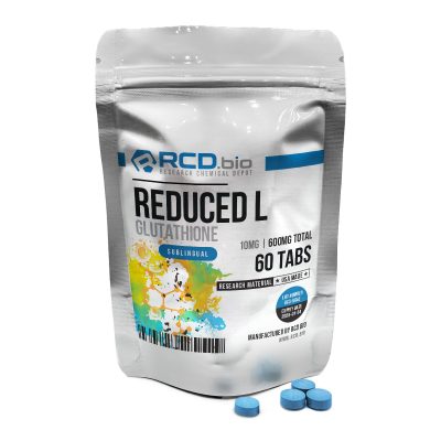 Reduced Glutathione Tablets For Sale - USA Made | RCD Bio