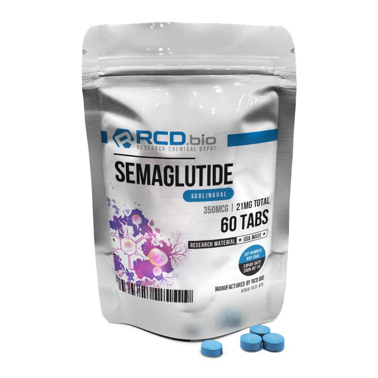Semaglutide Sublingual 60 Tablets for sale at RCDbio