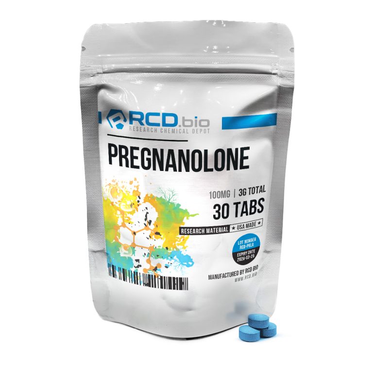 Pregnanolone Tablets 30ct 100mg for sale at RCDbio