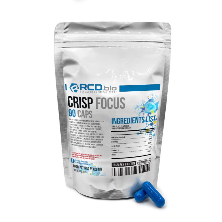 Crisp Focus Capsules For Sale | USA Made - RCD Bio