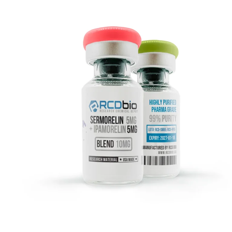 Sermorelin + Ipamorelin 10mg – Synergistic GH Peptide Blend | RCDbio